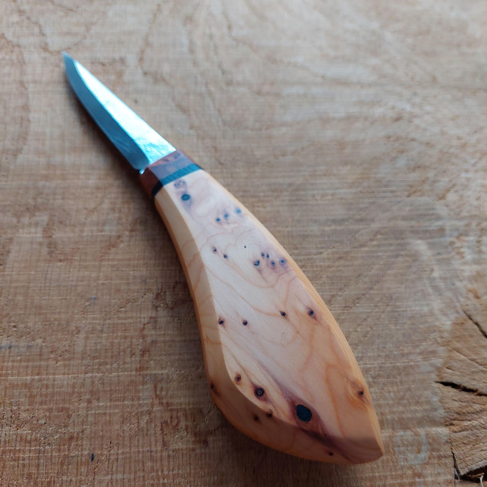 Thumbnail: English yew carver