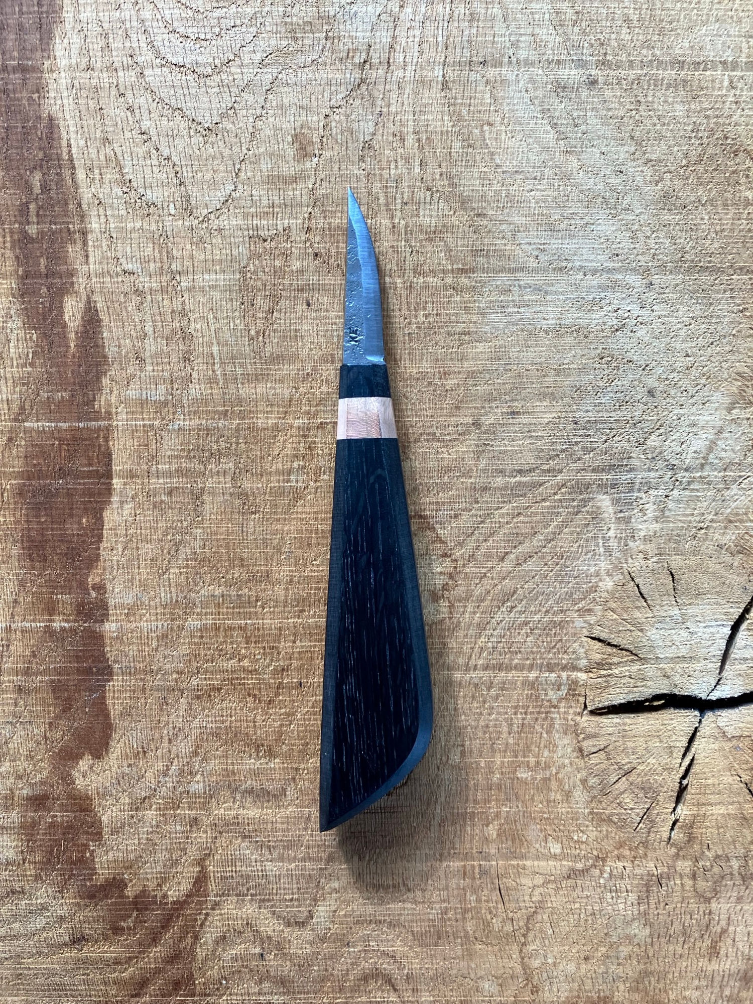 Bog oak carver