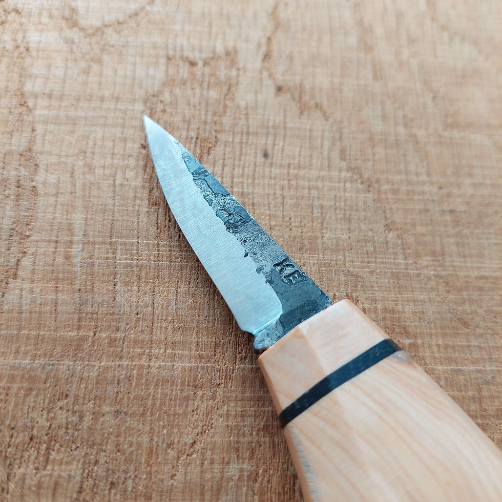 Thumbnail: English yew burr carver