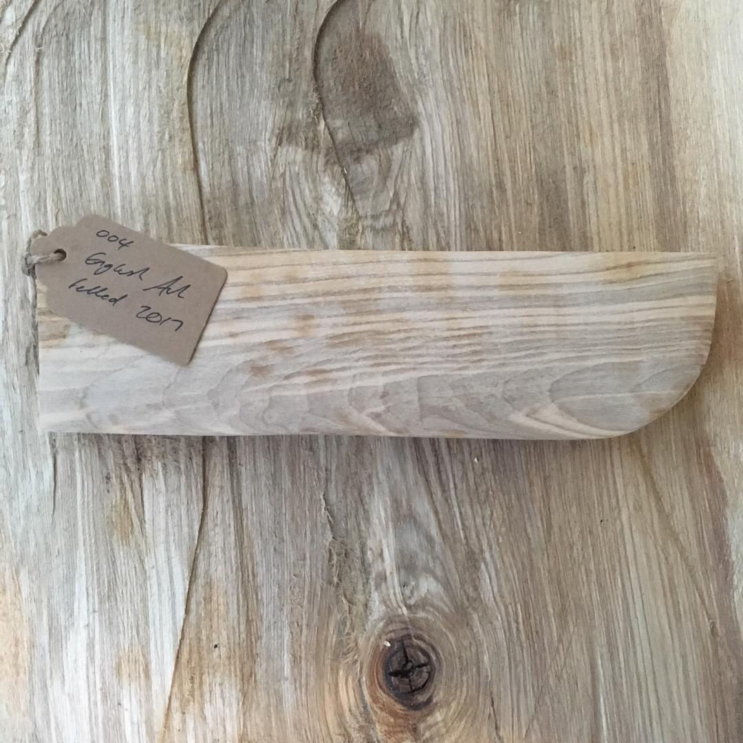 #004 English ash wood block for carving