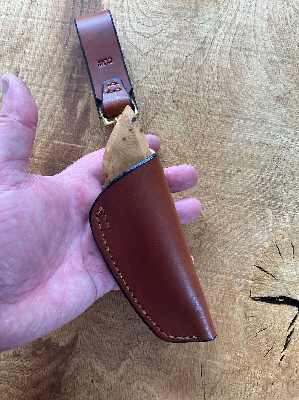 Thumbnail: Yew burr carver