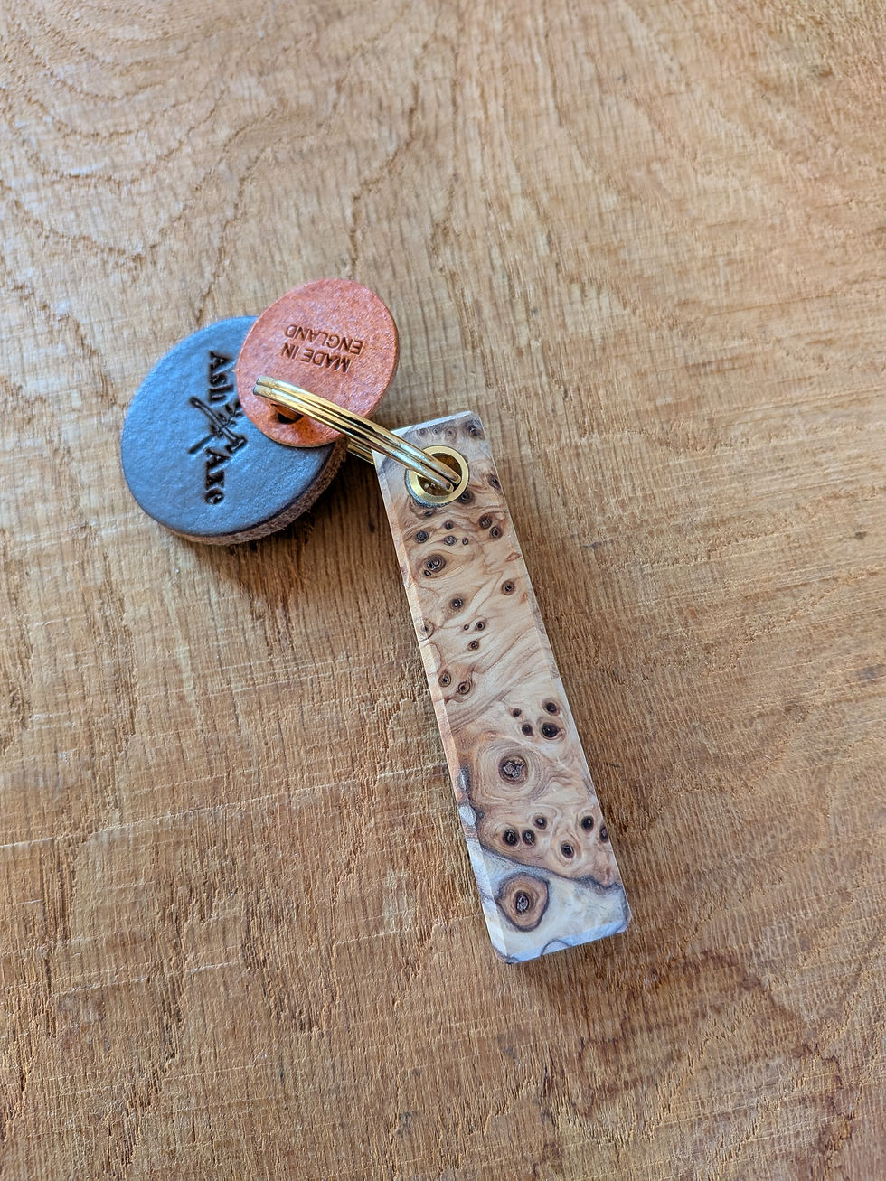 Triple layer keyring