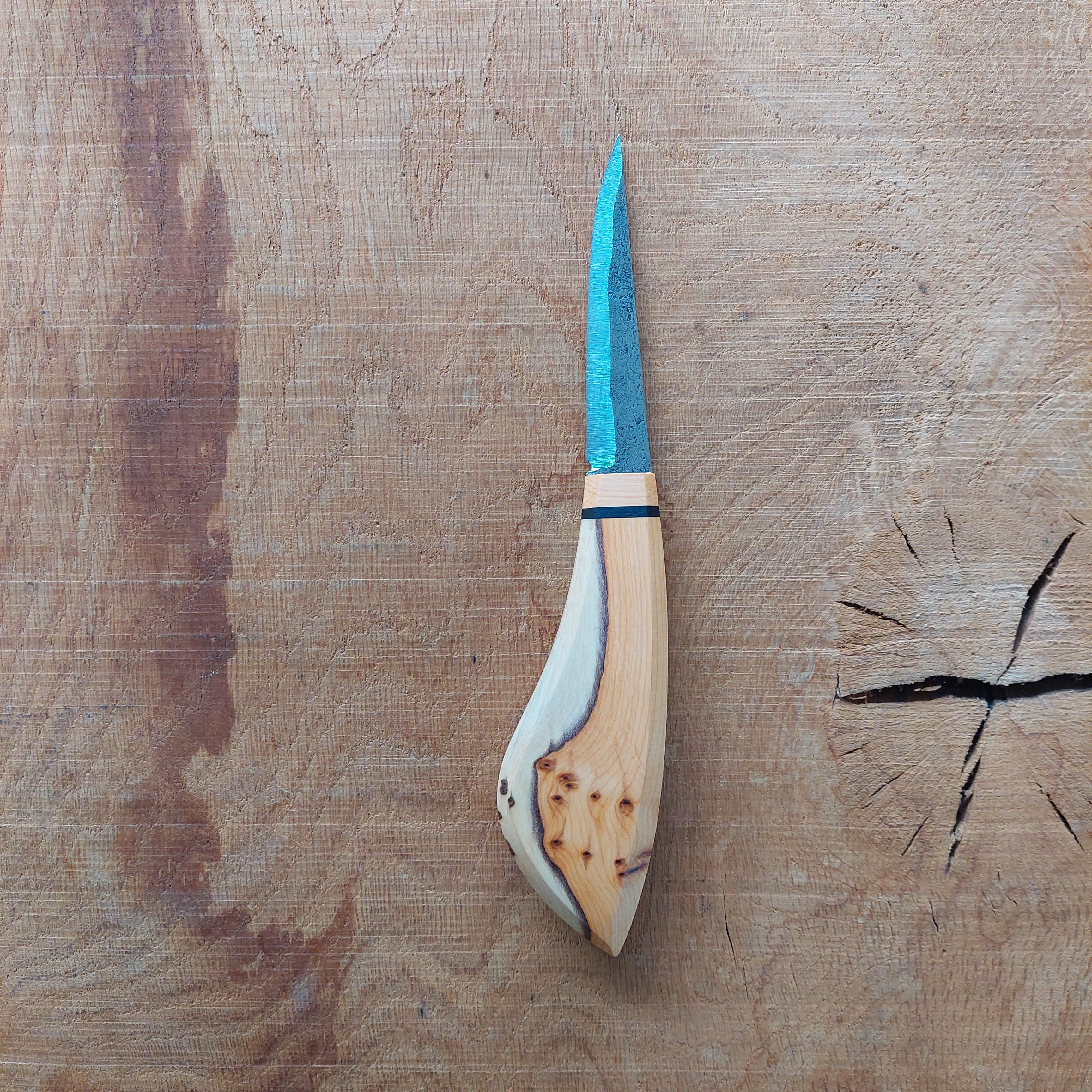 Yew carving knife