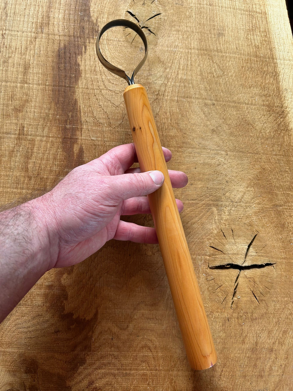 Thumbnail: 50mm yew handled scorp