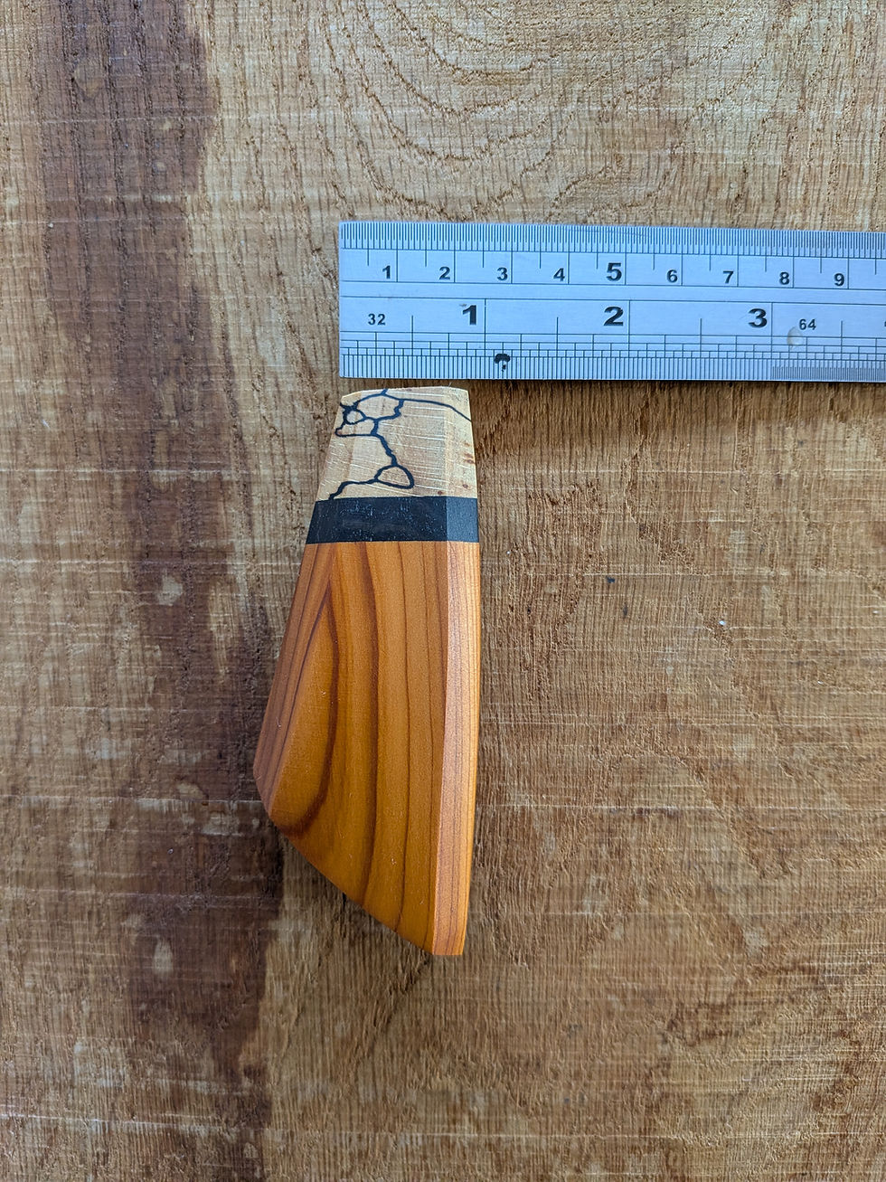 Thumbnail: Yew & spalted beech handle