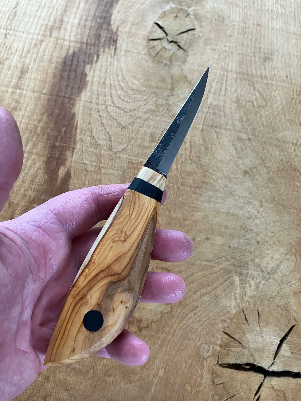 Thumbnail: English yew carver