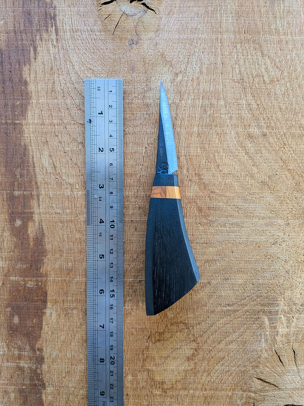 Thumbnail: 65mm bog oak carver