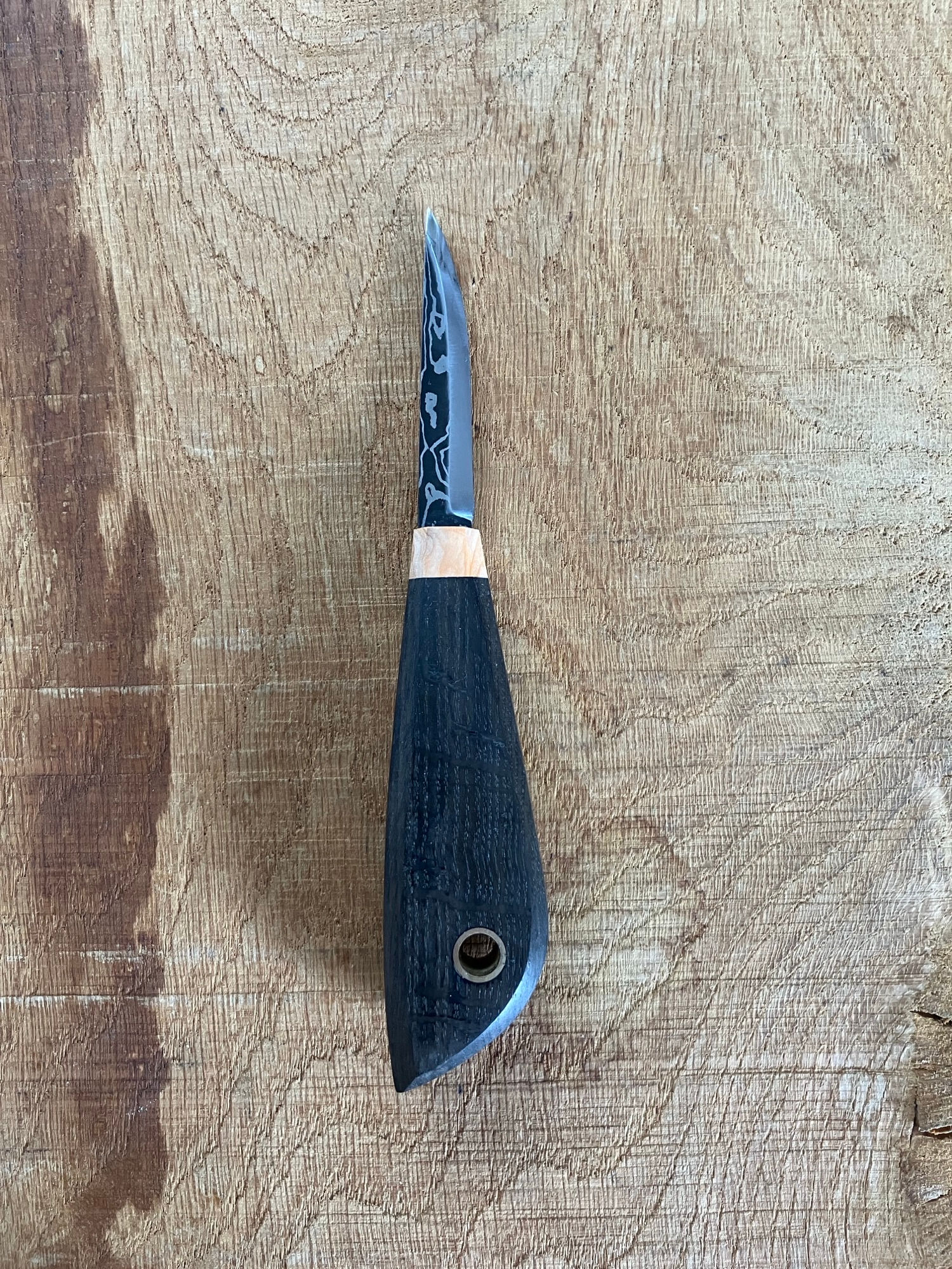 Bog oak carver