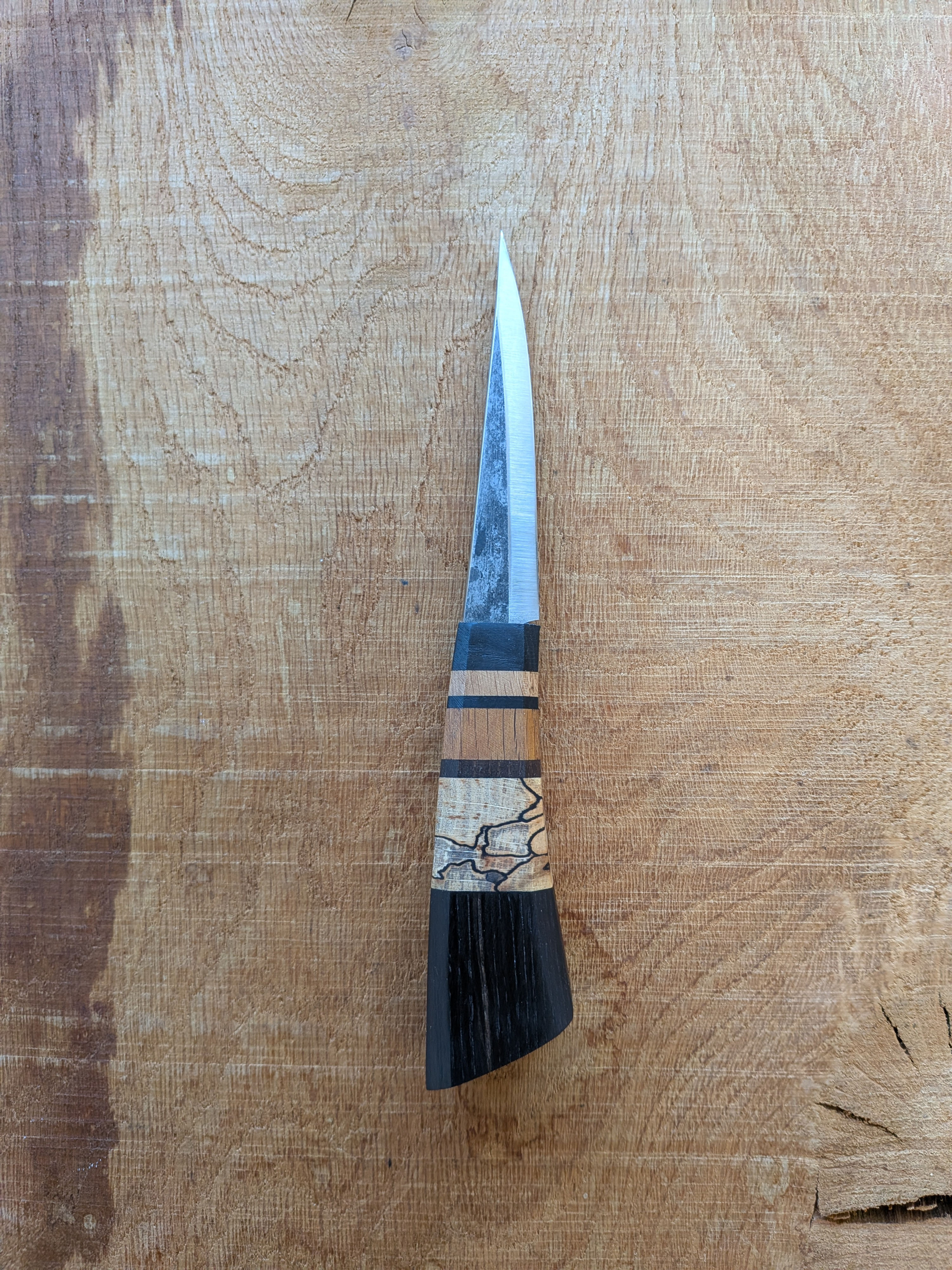 Bog oak & spalted beech sloyd