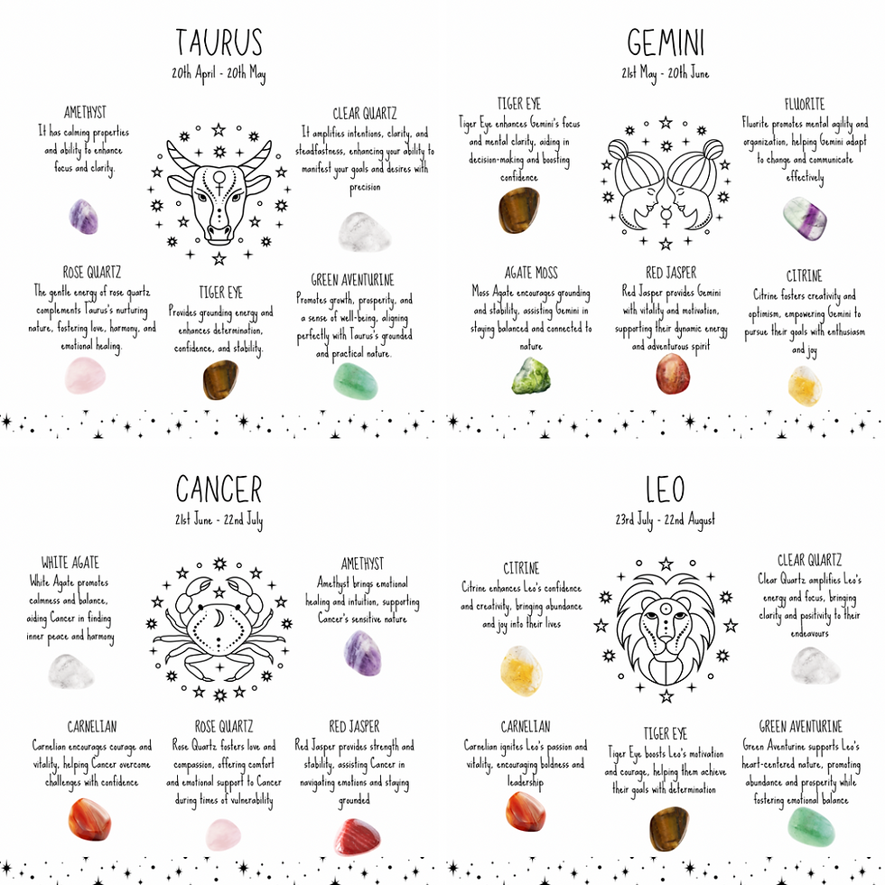 Thumbnail: Boho Starsign Bracelet 