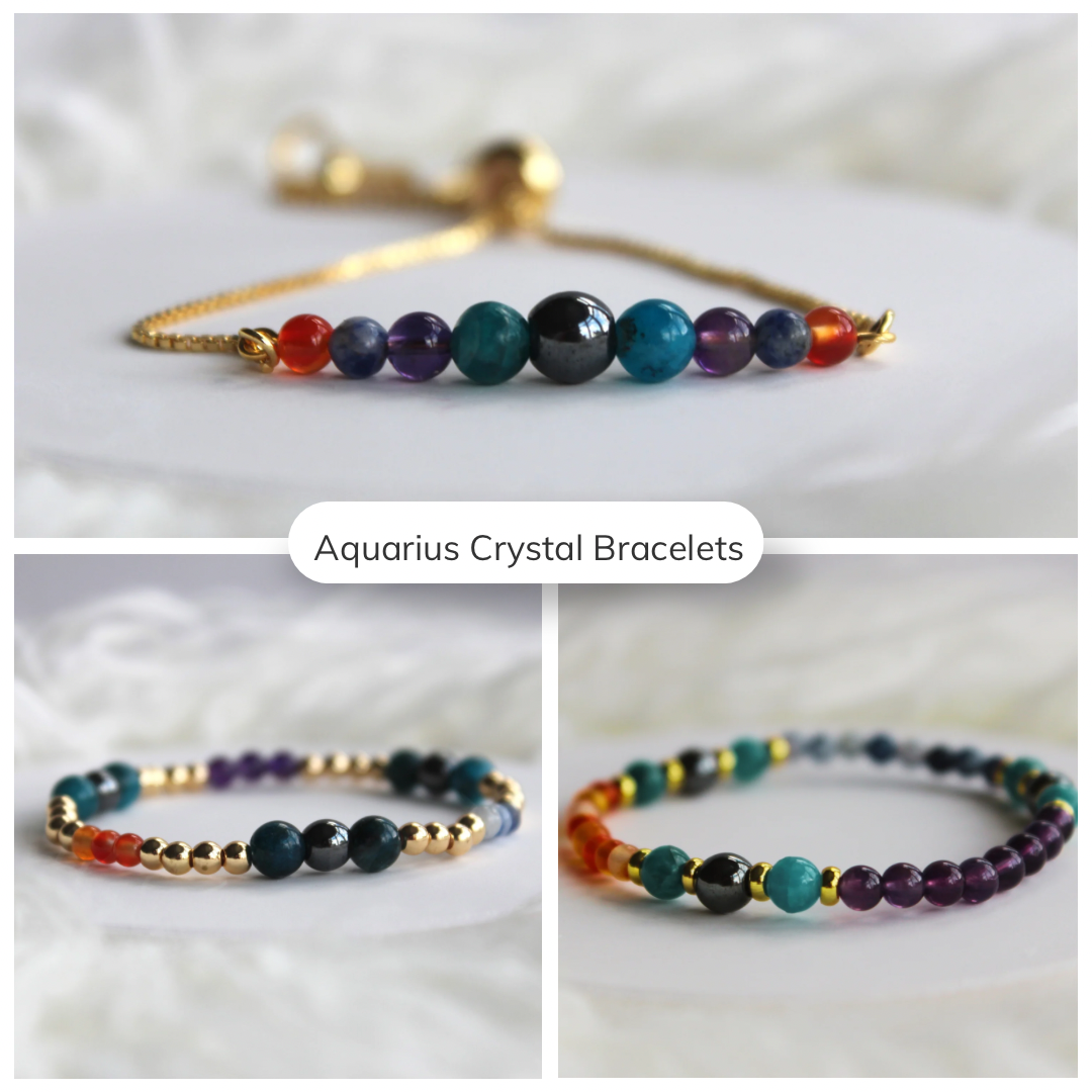 Aquarius Crystal Bracelets 