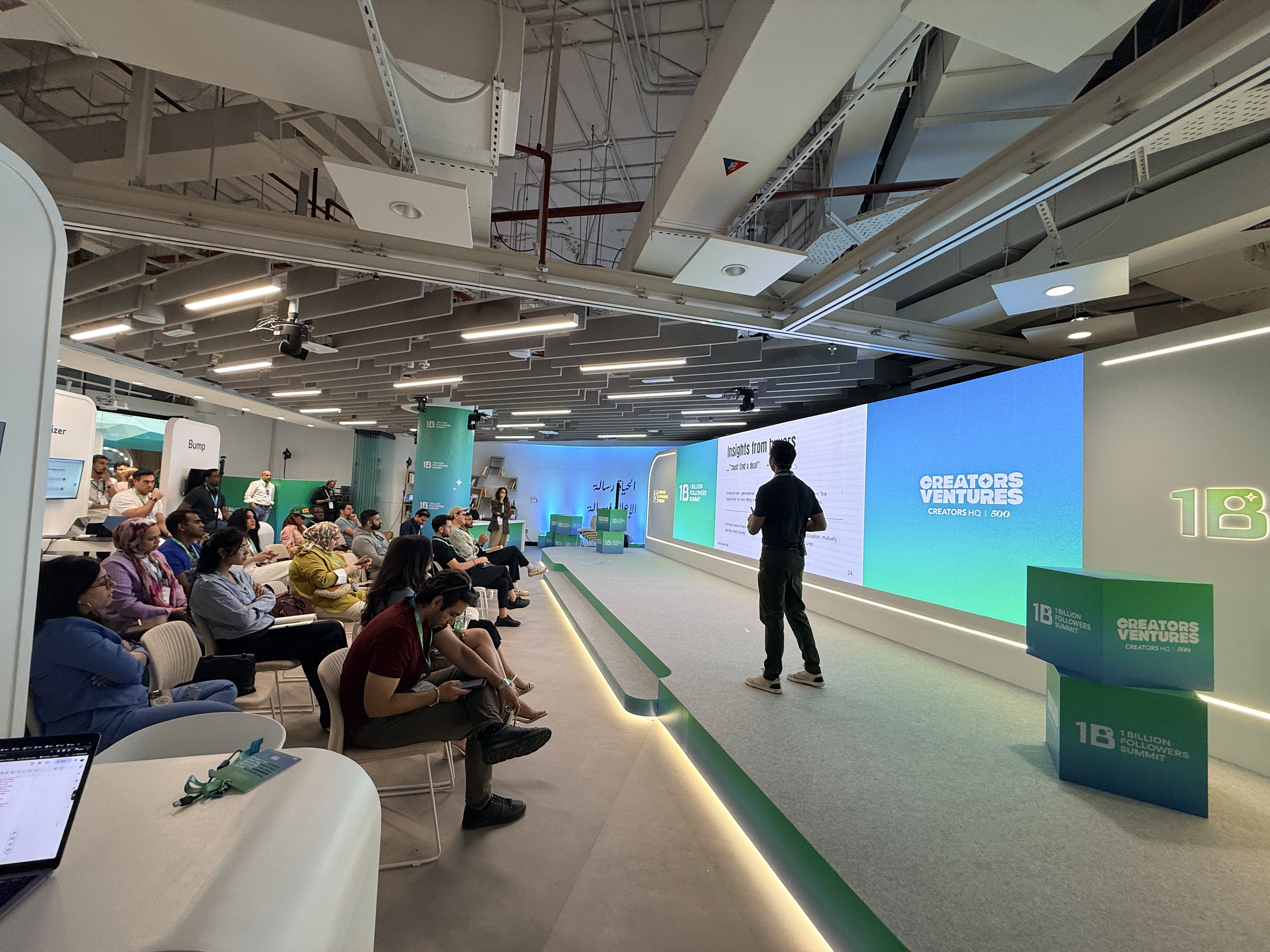 Corporate Presence at 1 Billion Followers Summit