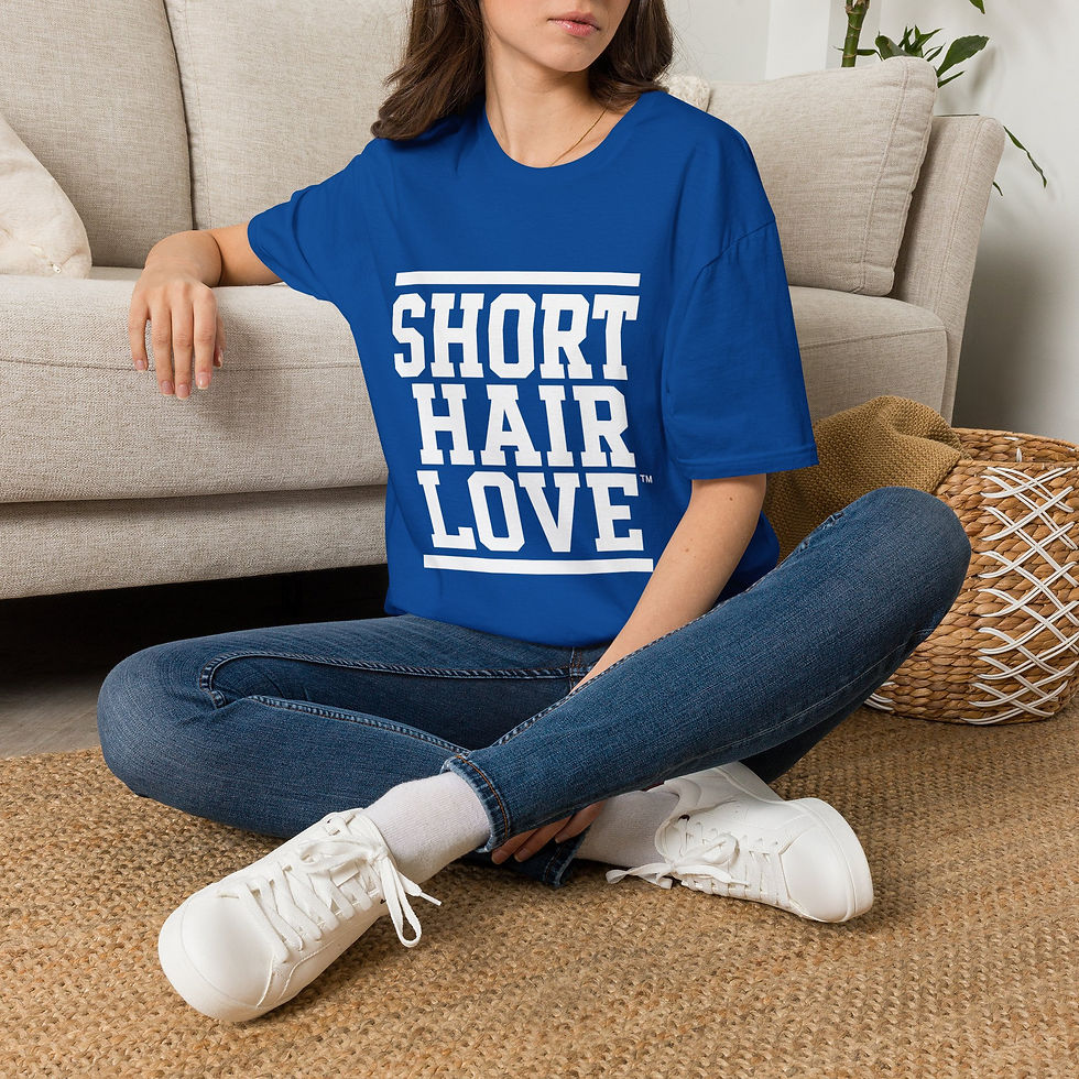 Thumbnail: Short Hair Love T-Shirt- Summer Collection