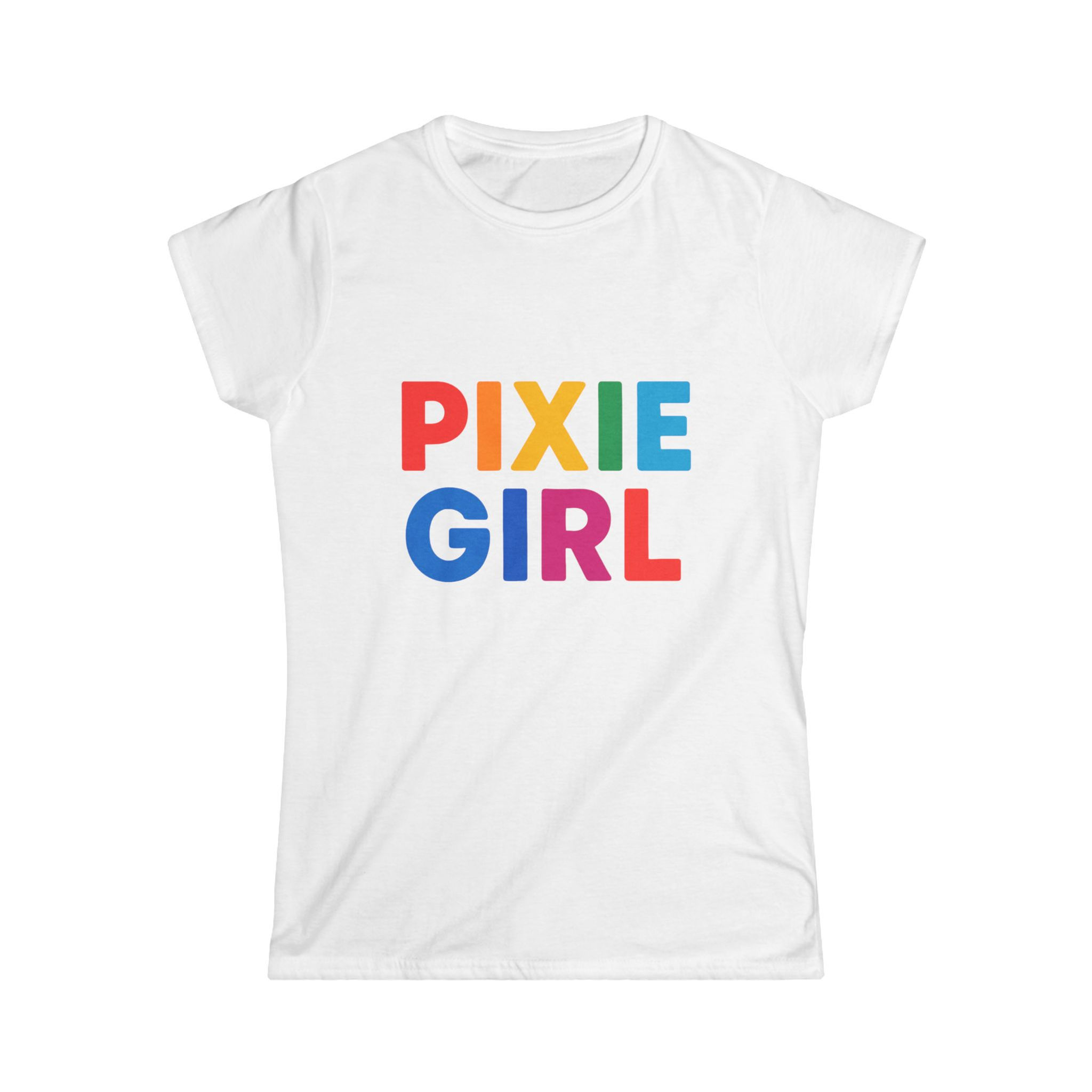 Copy of Pixie Cut Women's Tee, Graphic Shirt, Feminine Pixie Hairstyle Top,