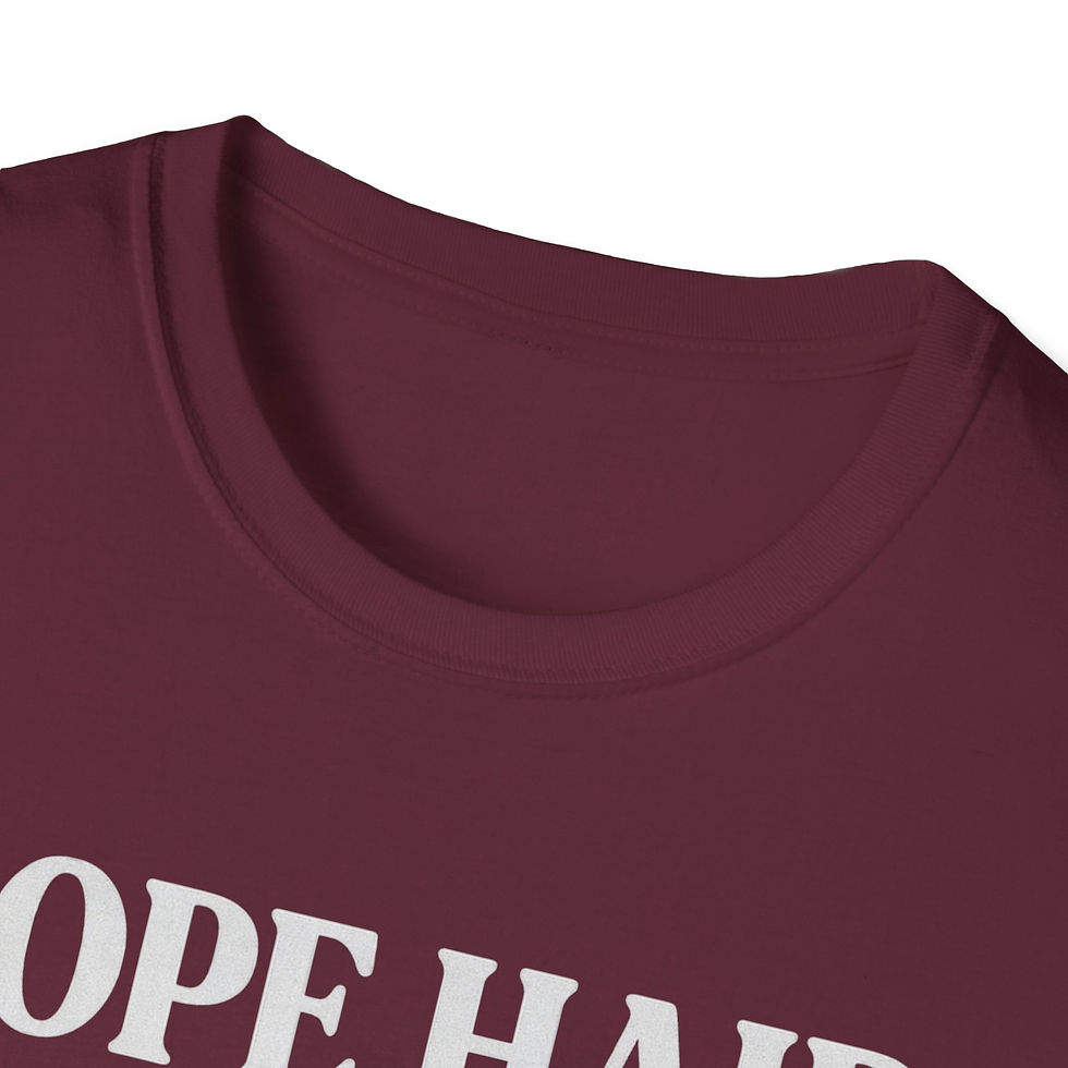 Thumbnail: Dope Hair, Hoops & Confidence Unisex T-Shirt, gift for friend, 