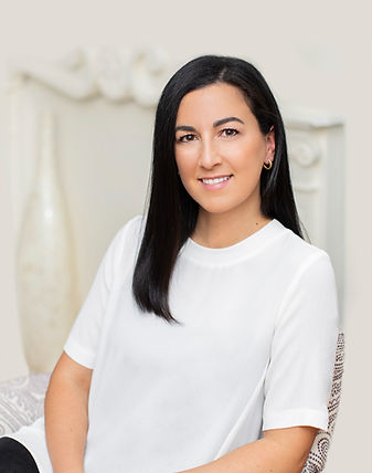 Professional headshot of Dr. Ashley Major, registered clinical psychologist providing virtual psychological services for children, youth, and parents across Ontario