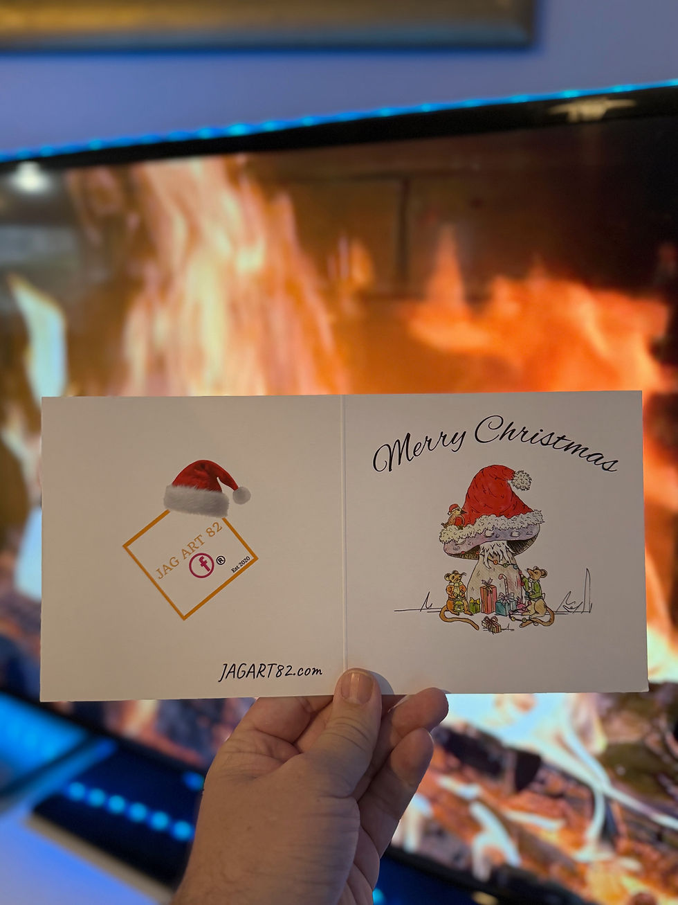Festive Mice Cards