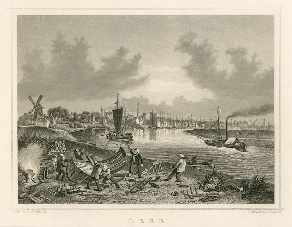 Historischer Hafer Leer (Ostfriesland)