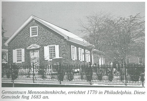 Mennonitenkirche Philadelphia Germantown
