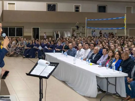 Über 1.000 Jugendliche bei Anti-Drogen-Veranstaltung in der Kolonie Manitoba