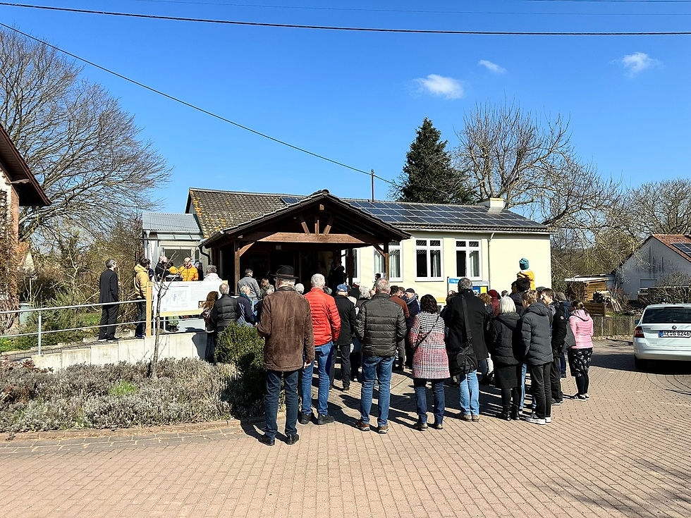 Vorstellung und Eröffnung der Ausstellungen