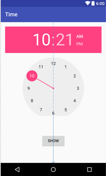 Android Time Button Learn Android App Dev: Picking Time using Clock