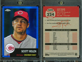 2022 Topps Chrome Platinum Anniversary #224 - Blue Prism Refactor