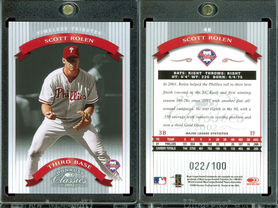 2002 Donruss Classics - Timeless Tributes #48, SN100