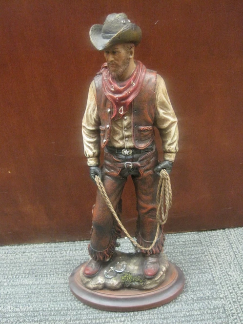 cowboy statue
