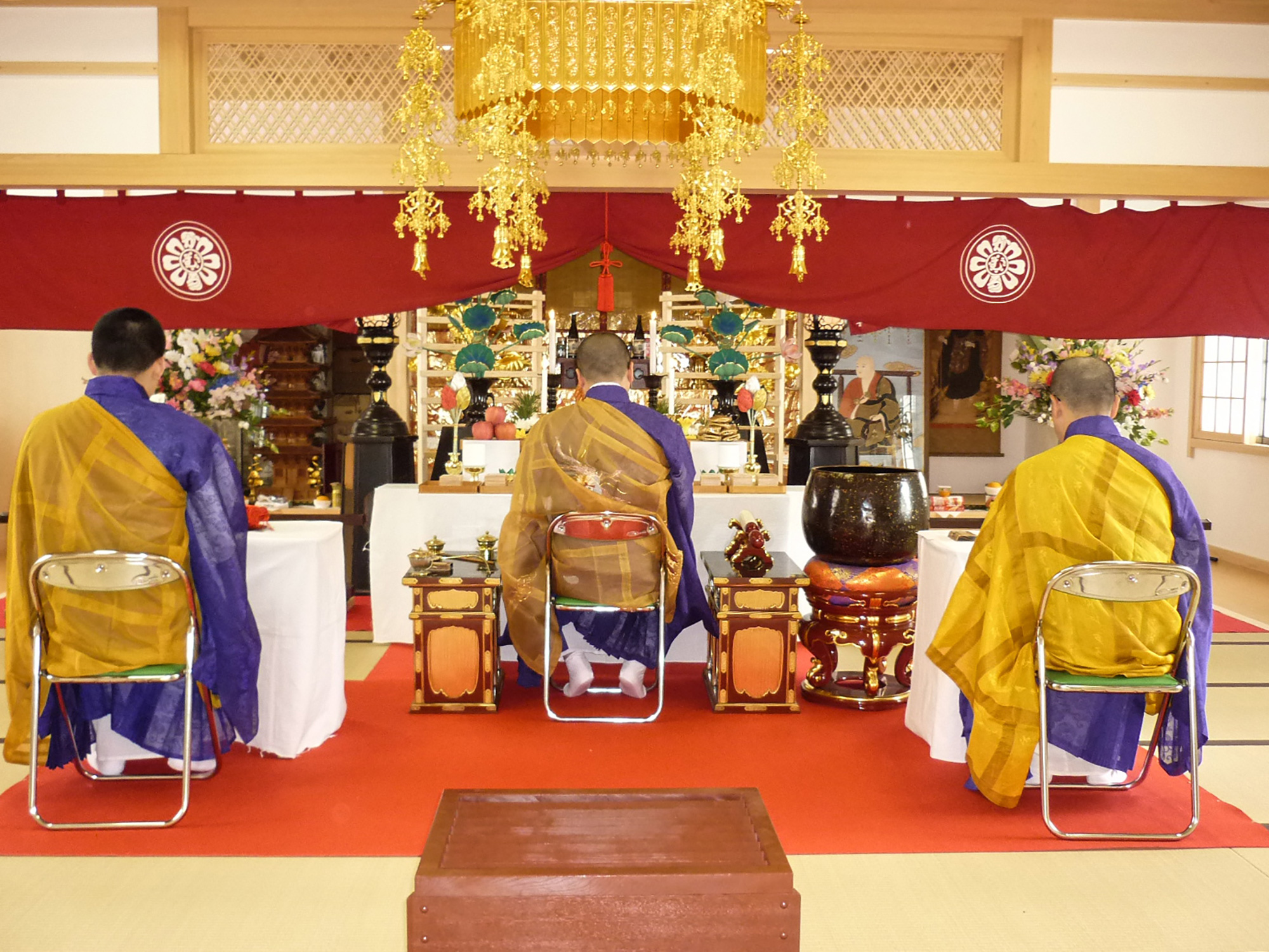 稚児大師祈願会(場所:尽誠堂)