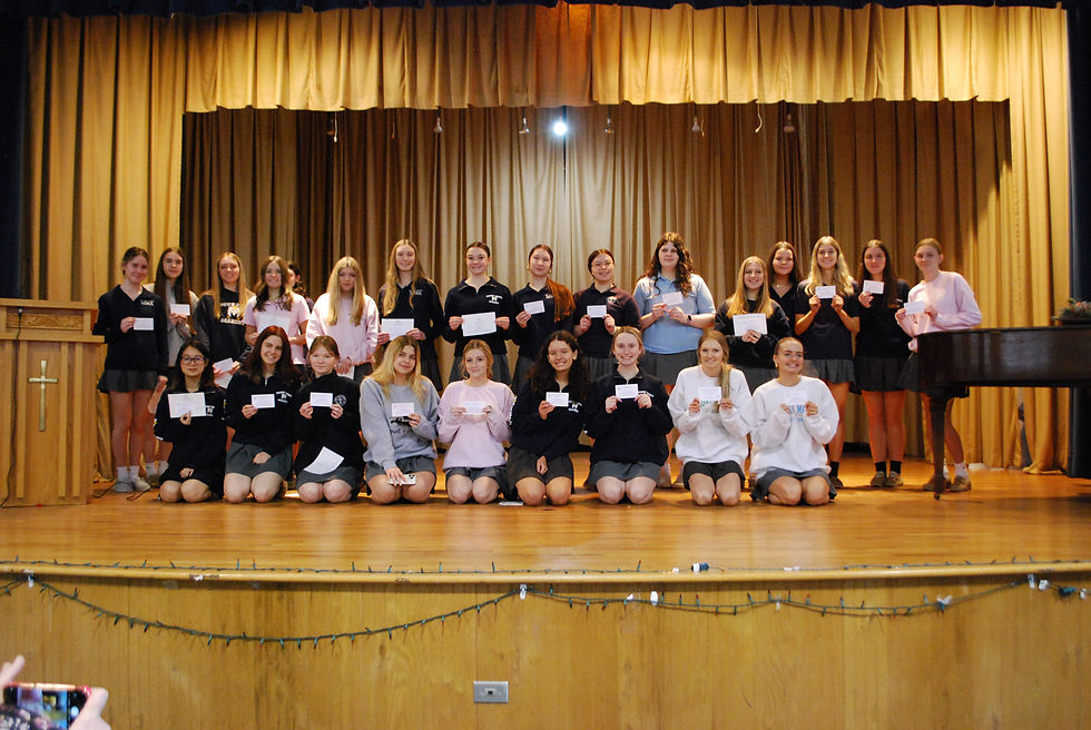 Junior Class First Honors!