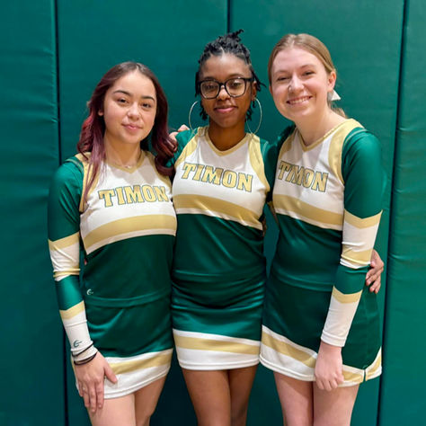 Senior Night for Mercy Cheerleaders!