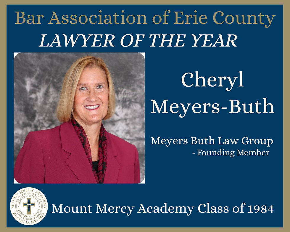 Congrats to Cheryl Meyers-Buth!