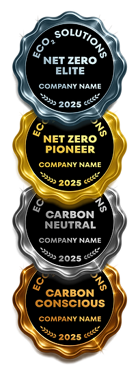 Carbon Recognition badges from Eco2 Solutions