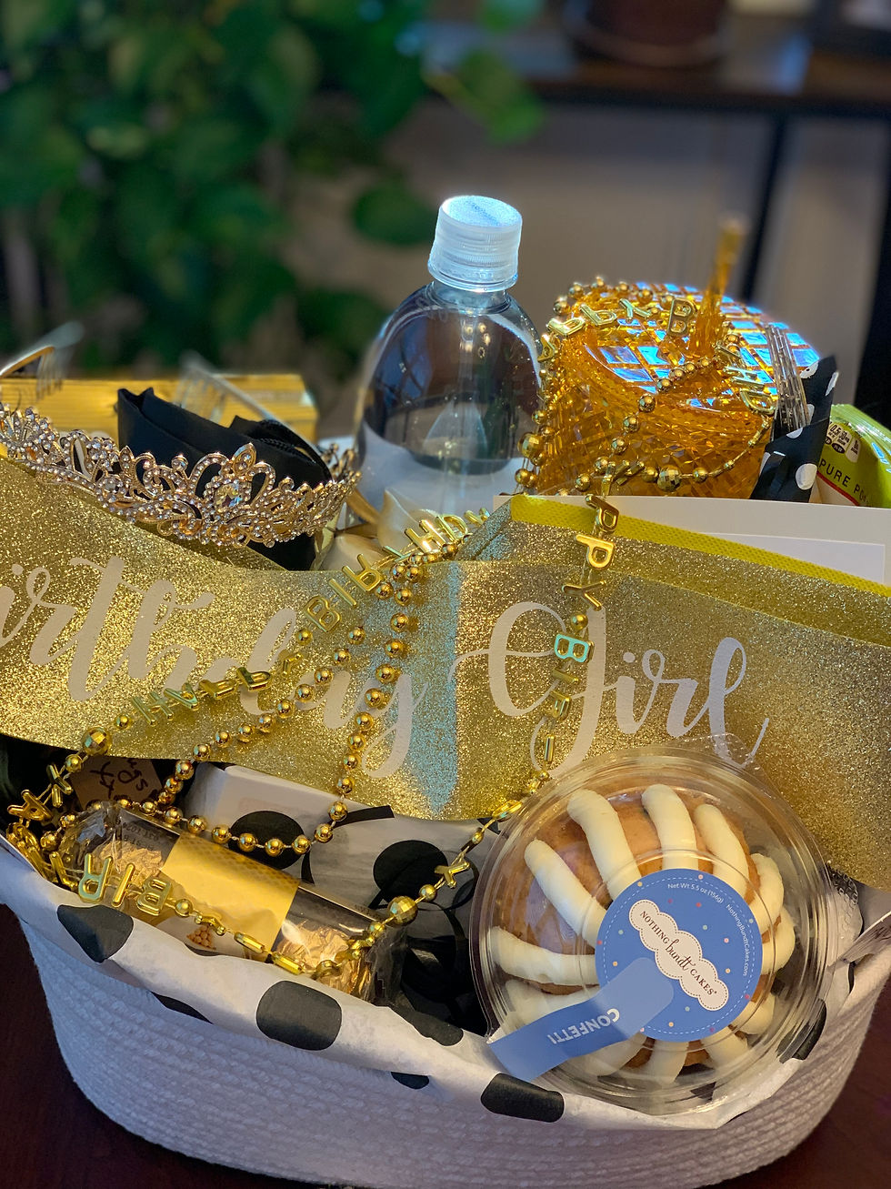 Lady's Large Birthday Basket