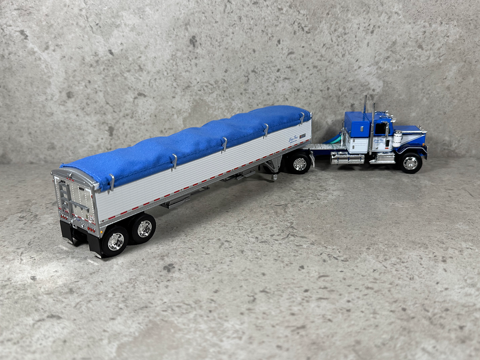 Thumbnail: 1/64 GMC General w/ Wilson Grain Trailer Shupe Brothers Trucking