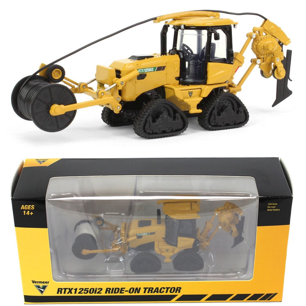 Thumbnail: 1/64 Vermeer RTX1250i2 Ride-On Trencher Tractor