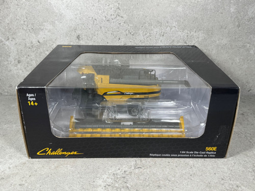 1/64 Challenger 560E Combine Duals w/ 12 Row Corn Head | FarmToys4You