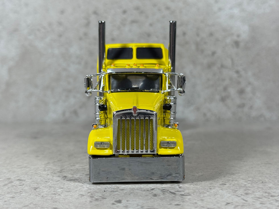 Thumbnail: 1/64 Kenworth W900L w/ Brenner Tank Trailer Double C Transport