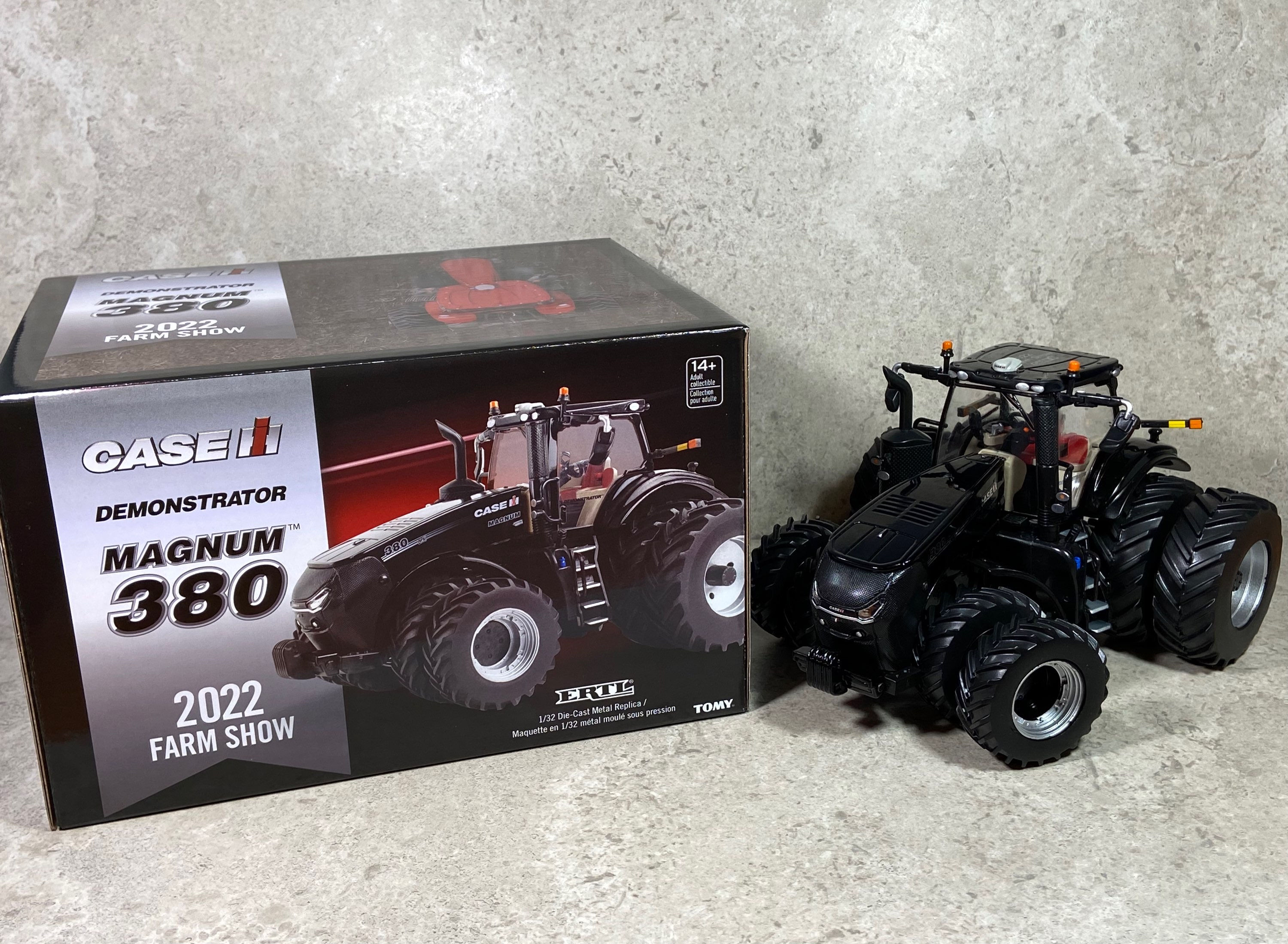 1/32 Case AFS Connect 380 Black-2022 Farm Show