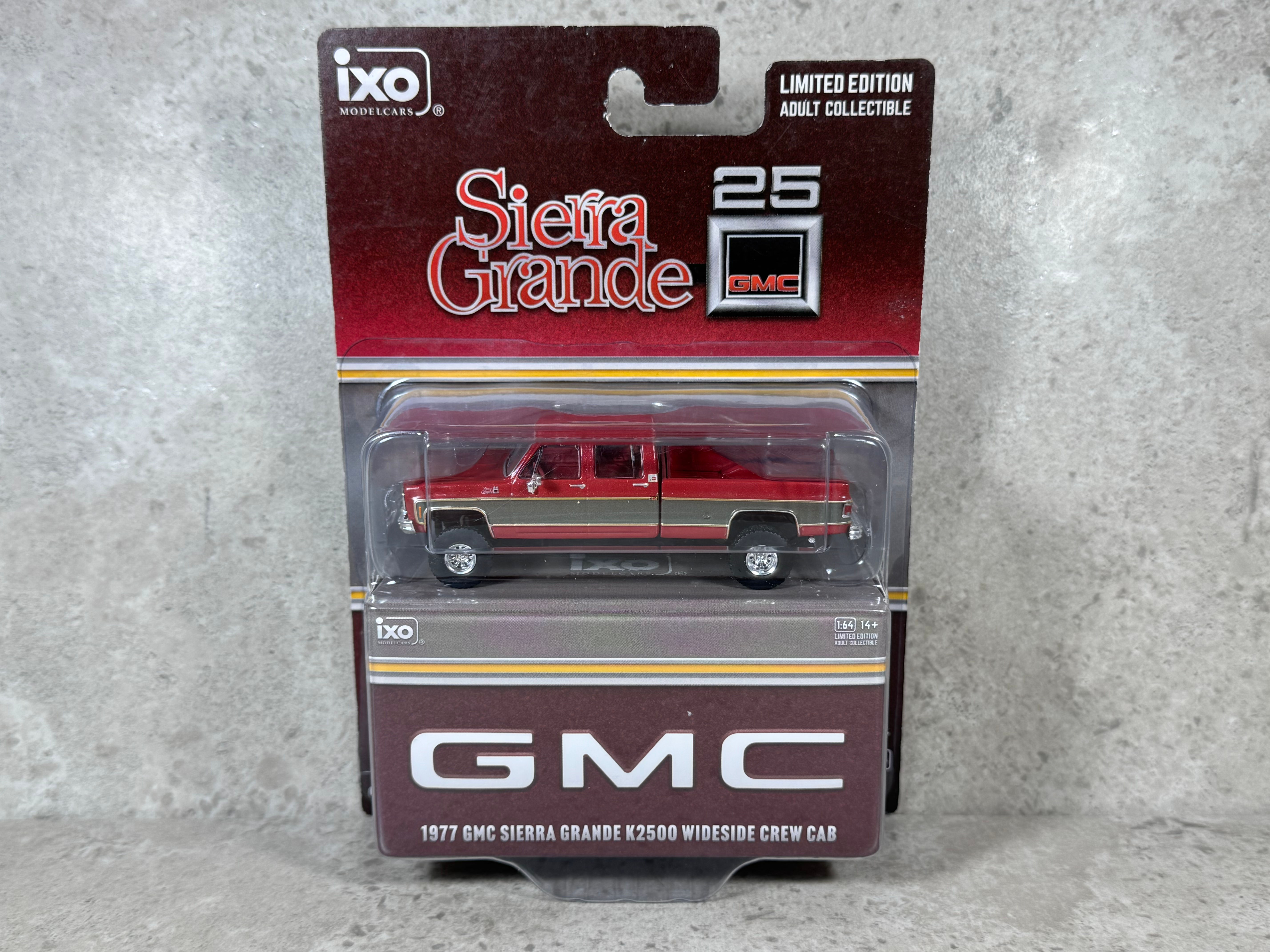 1/64 1977 GMC Sierra Grande K2500 Red/Gray