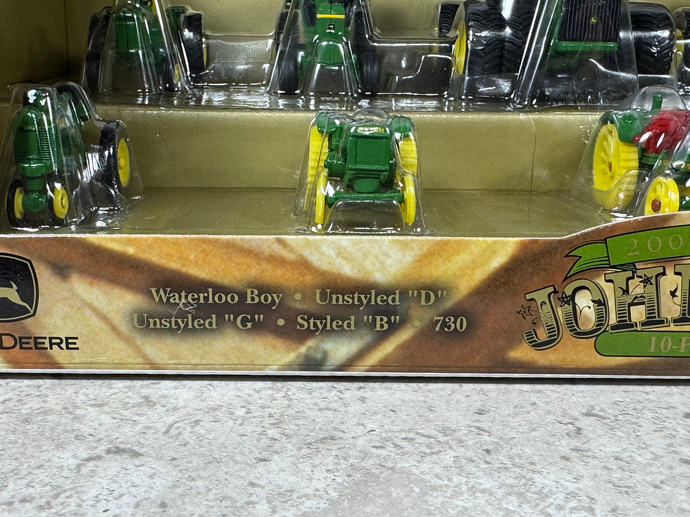 Thumbnail: 1/64 John Deere 10 Piece Historical Set 200th Birthday