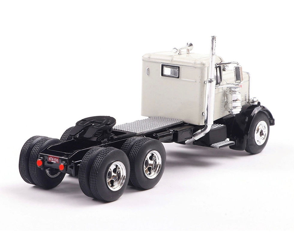 Thumbnail: 1/64 Peterbilt 281 White/Black