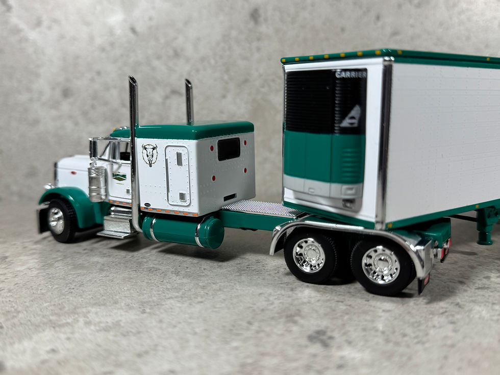 Thumbnail: 1/64 Peterbilt 379 w/ Utility Reefer Trailer Darragh Trucking