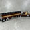 Thumbnail: 1/64 Peterbilt 389 w/ Wilson High Sided Grain Trailer Brown/Brown