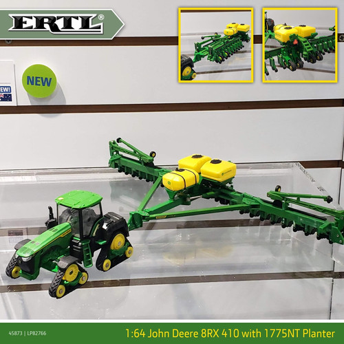 1/64 John Deere 8RX 410 w/ 1775NT 24 Row Exact Emerge Planter