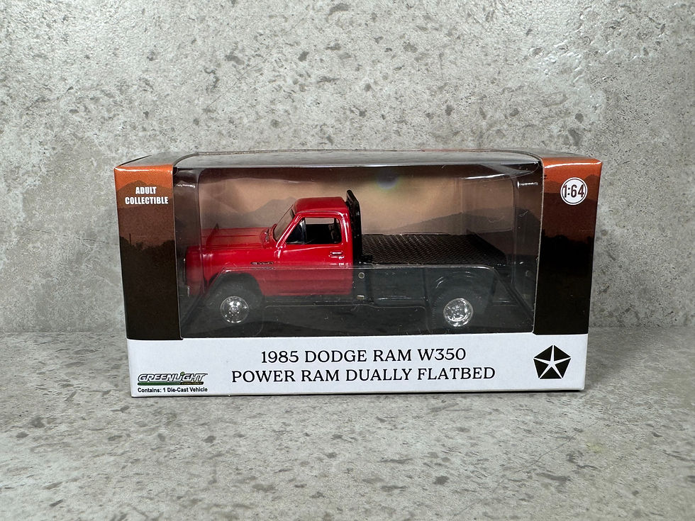 thumbnail image 2 of 1:64 Scale Lifted Truck Frame For Dodge Ram 3500 Dually – Custom Diecast Chassis 2 of 3