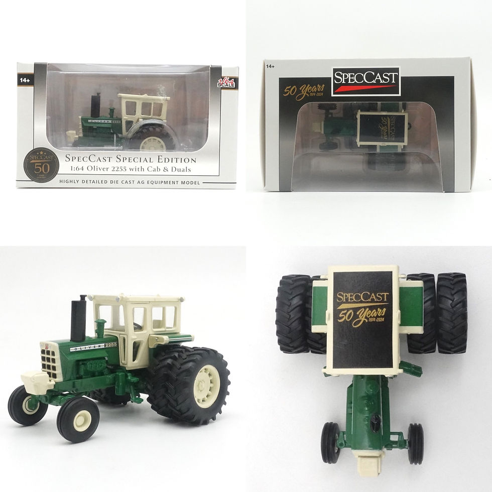 Thumbnail: 1/64 Oliver 2255 w/ Cab & Duals SpecCast 50th Anniversary