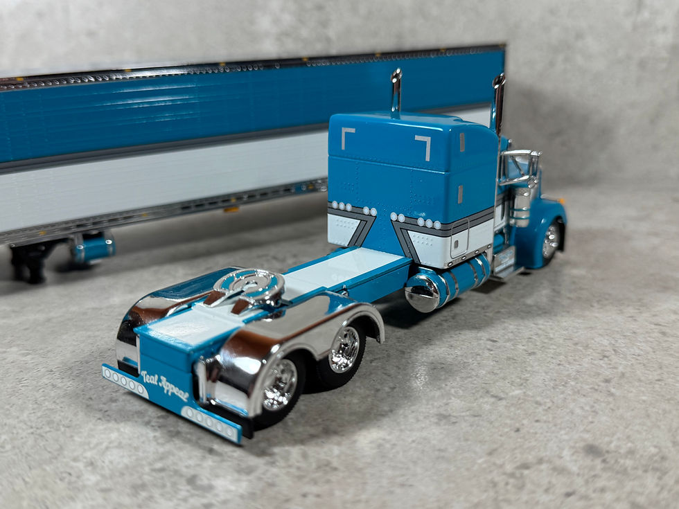 Thumbnail: 1/64 Peterbilt 379 & Reefer Big Rigs Series 2 #5 Tway Rose Transport