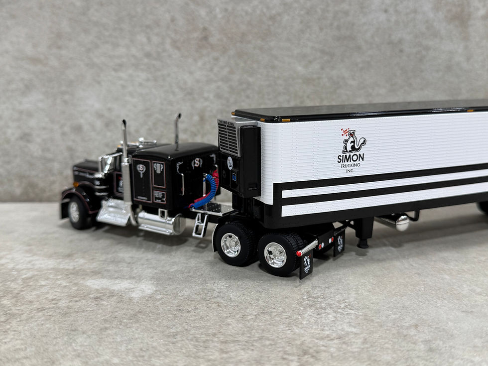 Thumbnail: 1/64 Kenworth W900A w/ Reefer Dick Simon Trucking